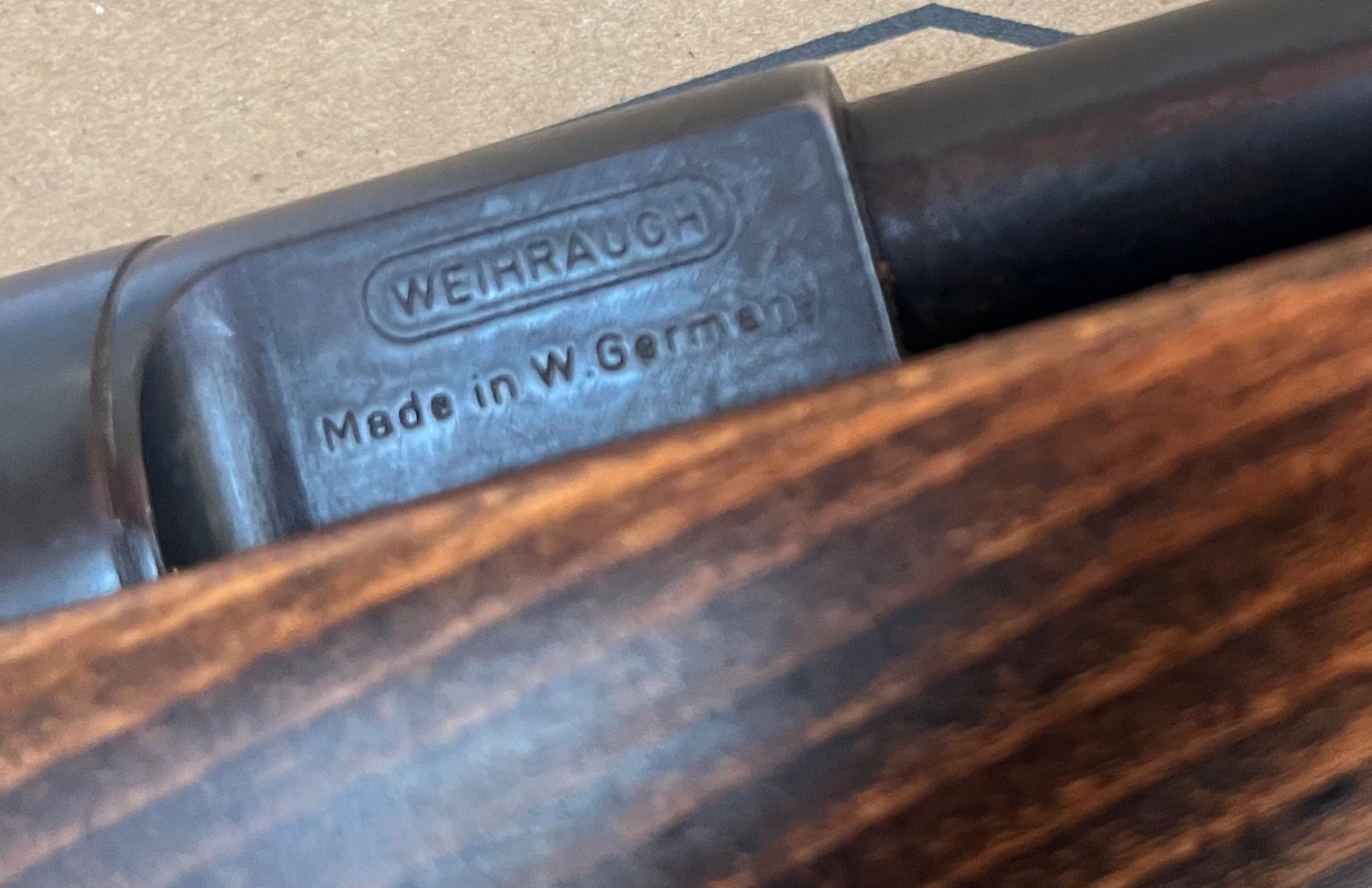 {CATEGORY} - Weihrauch HW77 .22 air rifle with scope & bag  Weihrauch .22