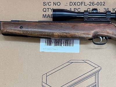 Weihrauch HW77 .22 air rifle with scope & bag  Weihrauch .22
