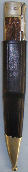  German Folding Bowie Knife and Scabbard. ED 2529. Other Blade