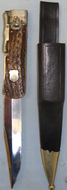 German Folding Bowie Knife and Scabbard. ED 2529. Other Blade