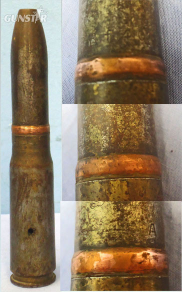  INERT DEACTIVATED. German, WW2, 1942 Dated 20 mm MK151/20 (20x82) Practice Cannon Round. - O 1876 INERT DEACTIVATED. German, WW2, 1942 Dated 20 mm MK151/20 (20x82) Practice Cannon Round. - O 1876  Other Ammunition