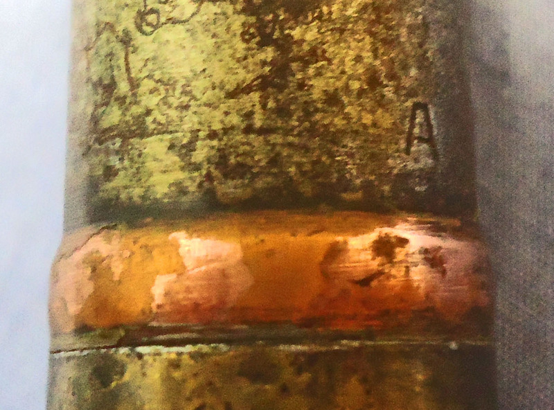 {CATEGORY} - INERT DEACTIVATED. German, WW2, 1942 Dated 20 mm MK151/20 (20x82) Practice Cannon Round. - O 1876 INERT DEACTIVATED. German, WW2, 1942 Dated 20 mm MK151/20 (20x82) Practice Cannon Round. - O 1876  Other Ammunition in 