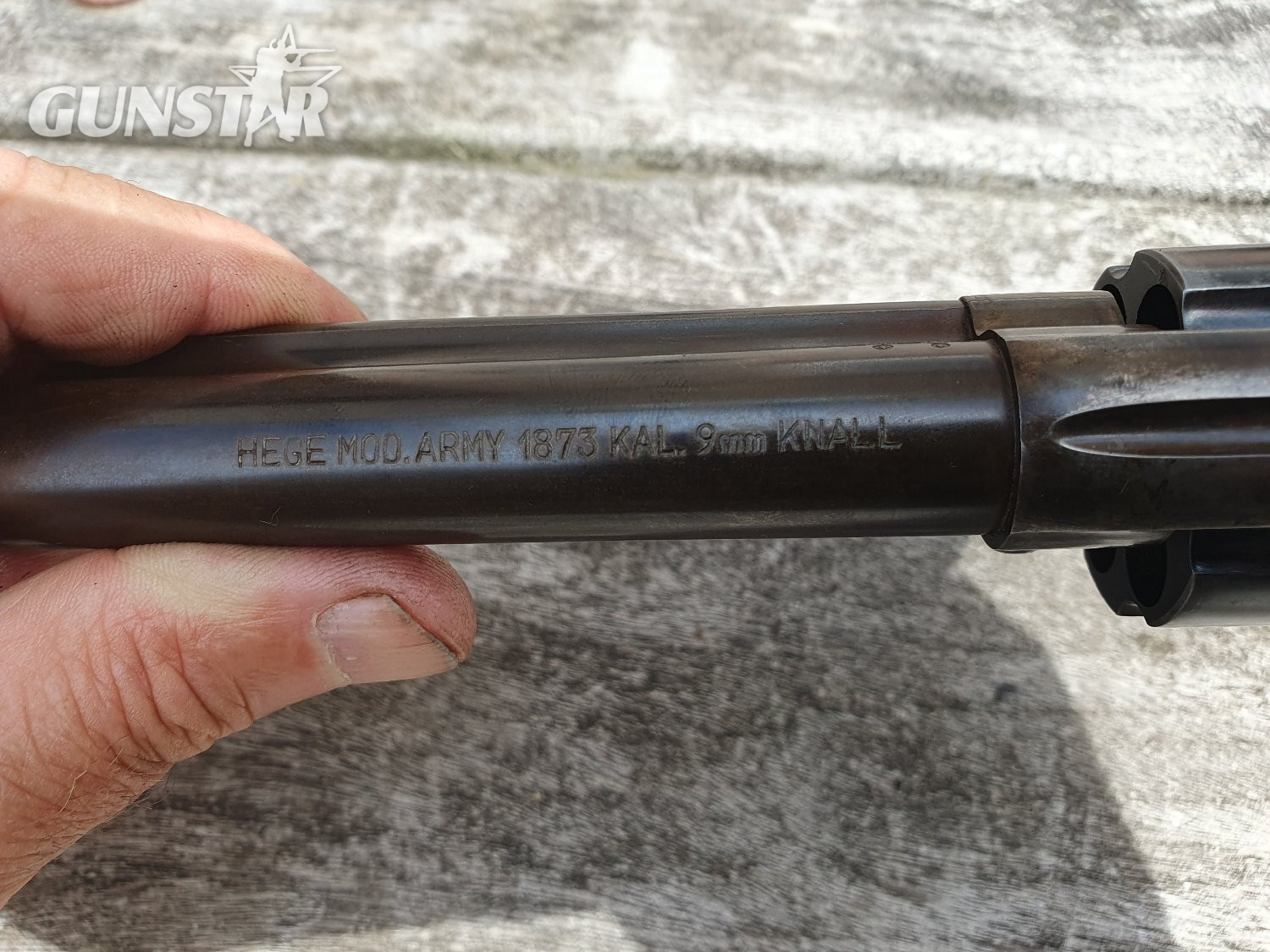 HEGE Colt peacemaker sa - Blank Firing