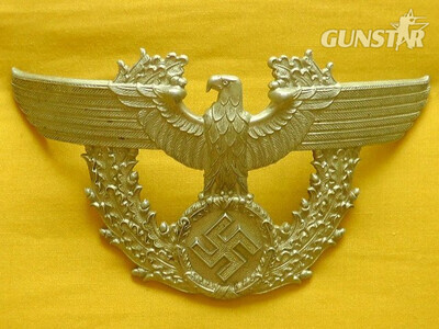 Unknown German Civil Police Shako Eagle Antique & Militaria