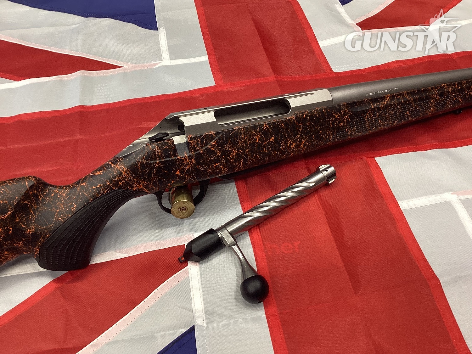 Tikka T3 ROUGTH-TEC EMBER Bolt Action 6.5 Creedmoor Rifle in 