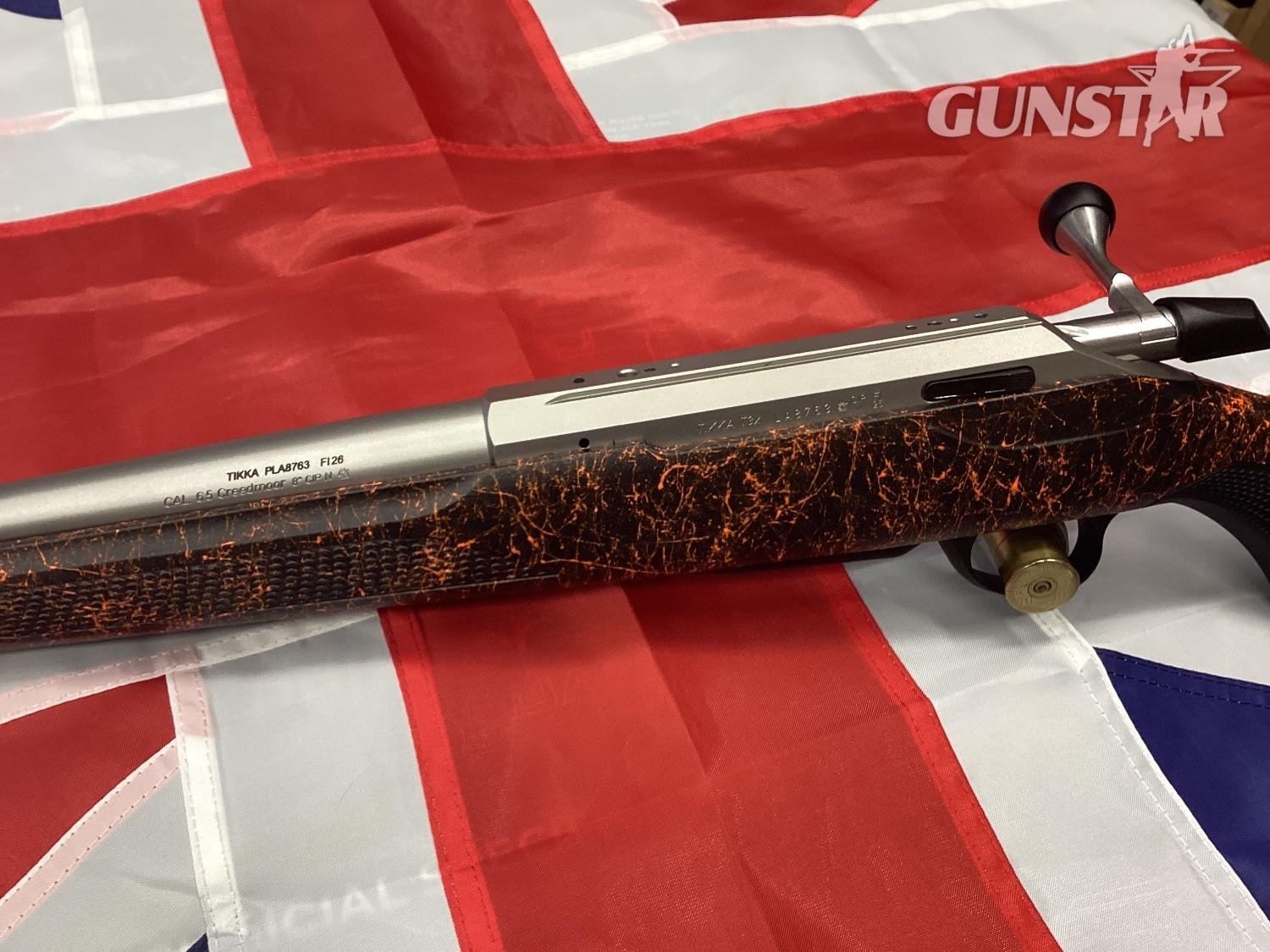 Tikka T3 ROUGTH-TEC EMBER Bolt Action 6.5 Creedmoor Rifle