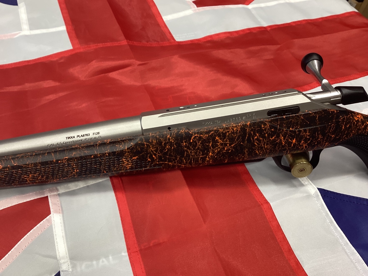 Tikka T3 ROUGTH-TEC EMBER Bolt Action 6.5 Creedmoor Rifle
