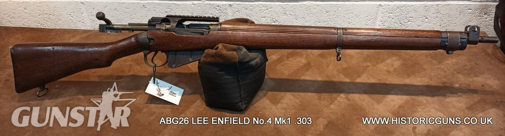 Lee Enfield No.4 Mk1 Bolt Action 7.7x56mmR (.303 British) Rifle