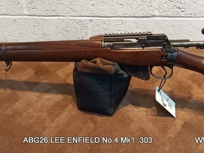 Lee Enfield No.4 Mk1 Bolt Action 7.7x56mmR (.303 British) Rifle