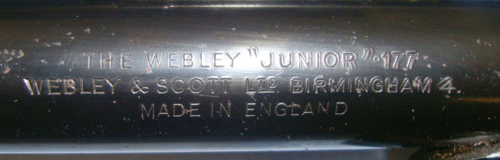 Webley & Scott Junior .177