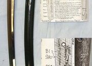 ANCIENT 1600 -1680’s BIZEN / BISHU DEN BLADE**Wakizashi Short Sword Smith Signed ‘Bishu Osafune Ju Suke Sada’ With C1750-1800 Iron Tsuba, Scabbard & Expert Assessment. ED 901 Sword