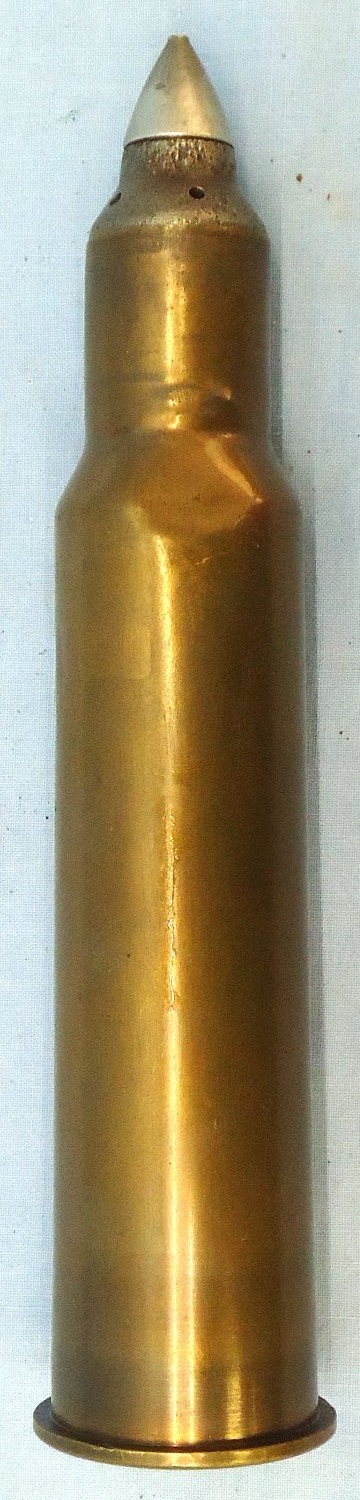 INERT DEACTIVATED. Rare, Unfired, German WW2, 2.8cm PzB 41 APT (Armour Piercing /Trace (tungsten cored)) Pzgr 41 Squeeze Bore Round. - O 2083 INERT DEACTIVATED. Rare, Unfired, German WW2, 2.8cm PzB 41 APT (Armour Piercing /Trace (tungsten cored)) Pzgr 41 Squeeze Bore Round. - O 2083  Other Ammunition - {CATEGORY}