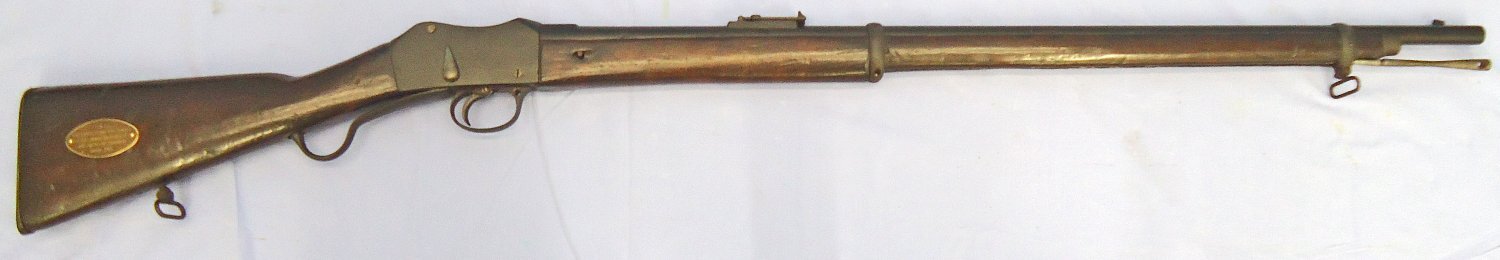 Providence Tool Company Turkish, c.1873, American Peabody Martini Action Turkish Government Contract 11.3x59R (.45 Turkish) Obsolete Centre Fire Calibre Service Rifle Captured by the Montenegrins at the Siege of Scutari, April 1913. Sn - 22918 Muzzleloader .45 Rifle - {CATEGORY}