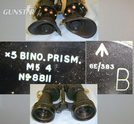 Ross RAF MK 4, 5x Magnification Prismatic Aircraft/ U-Boat Spotting Binoculars Sight & Optic in 