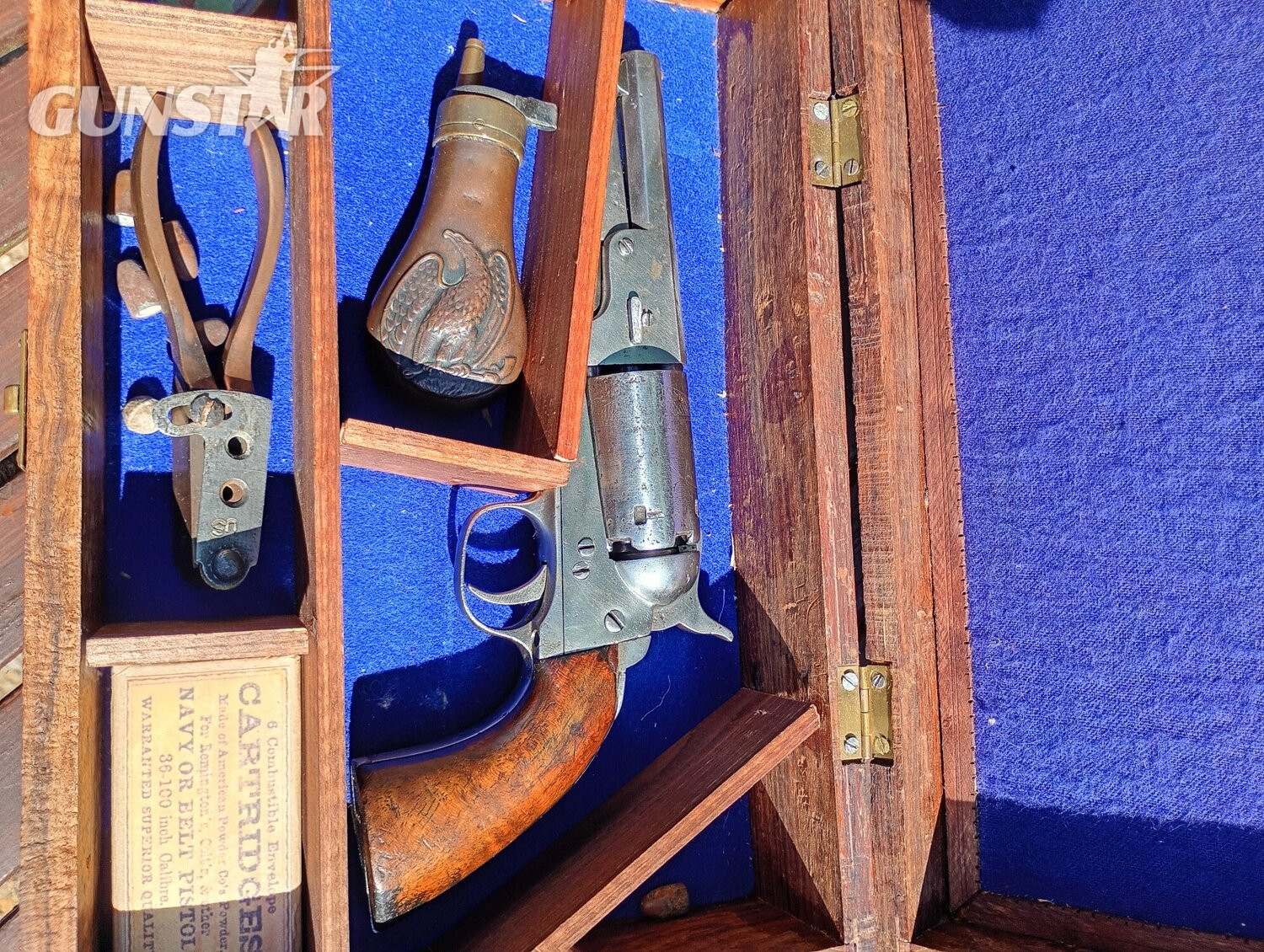 E. Whitney USA model  .36 Cal Muzzleloader Revolver