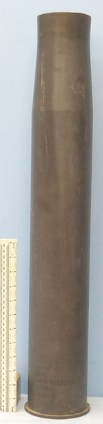 DEACTIVATED INERT. Rare, German, WW2, 1940 Dated, 8.35 cm Flak 22 (t). (Czech 8.35cm VZ23) 8.35 x 680R Anti-Aircraft Gun Cartridge Case. - O 1768 DEACTIVATED INERT. Rare, German, WW2, 1940 Dated, 8.35 cm Flak 22 (t). (Czech 8.35cm VZ23) 8.35 x 680R Anti-Aircraft Gun Cartridge Case. - O 1768  Other Ammunition - {CATEGORY} in 