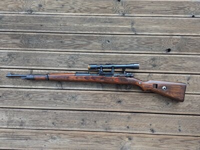 Mauser K98 Bolt Action 8 mm Rifle
