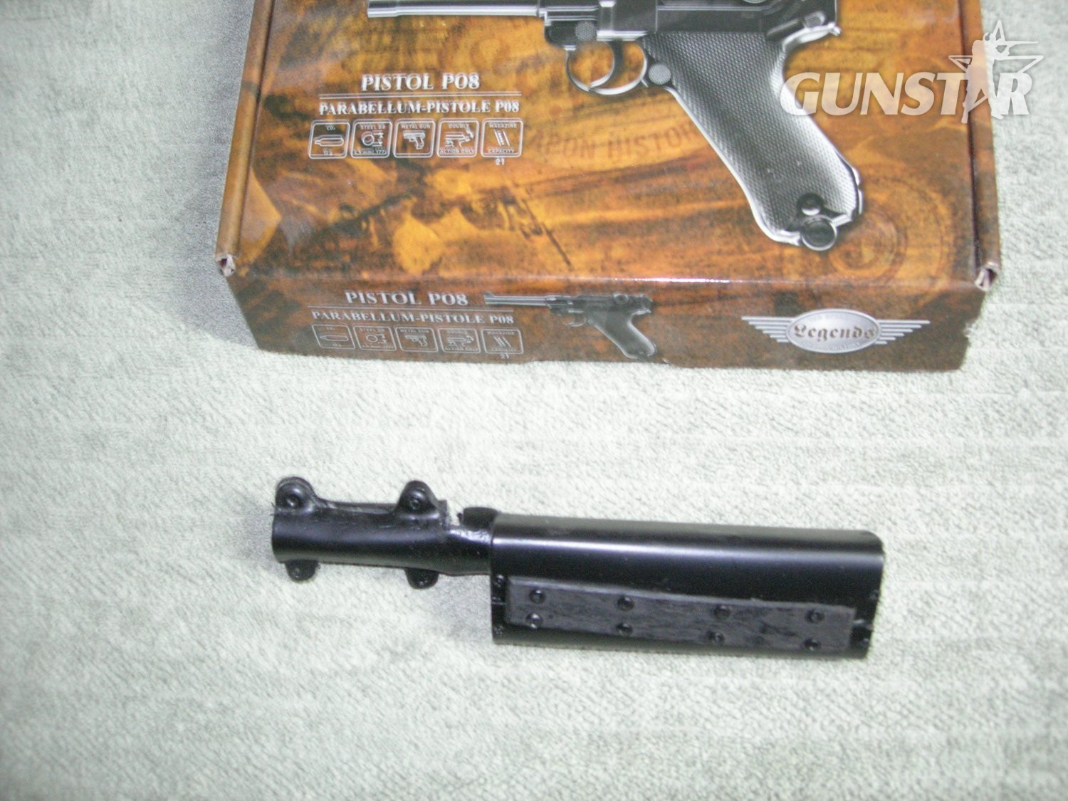 {CATEGORY} - Umarex P08 Luger (non-blowback) 4.5mm in 