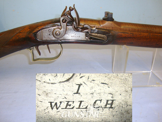 I. Welch With Damascus Barrel, Turn Off Loading Port Plug / Rear Sight, German Silver Fittings & Iron Ram Rod. Sn 21244 Single Shot .750 Nitro Express Rifle