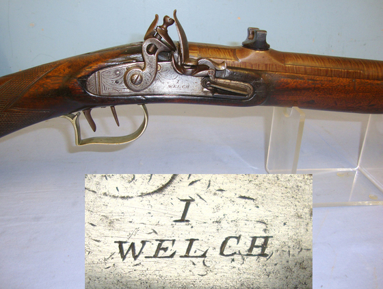 I. Welch With Damascus Barrel, Turn Off Loading Port Plug / Rear Sight, German Silver Fittings & Iron Ram Rod. Sn 21244 Single Shot .750 Nitro Express Rifle
