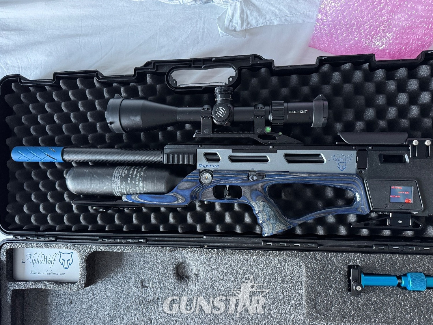 Daystate Alpha Wolf Limited Edition in Blue .177