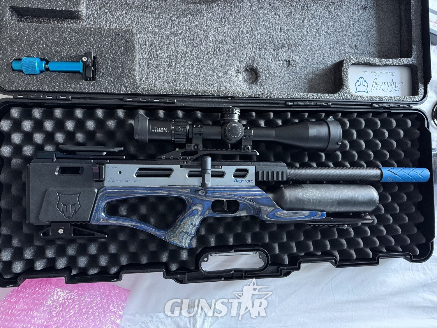  Daystate Alpha Wolf Limited Edition in Blue .177