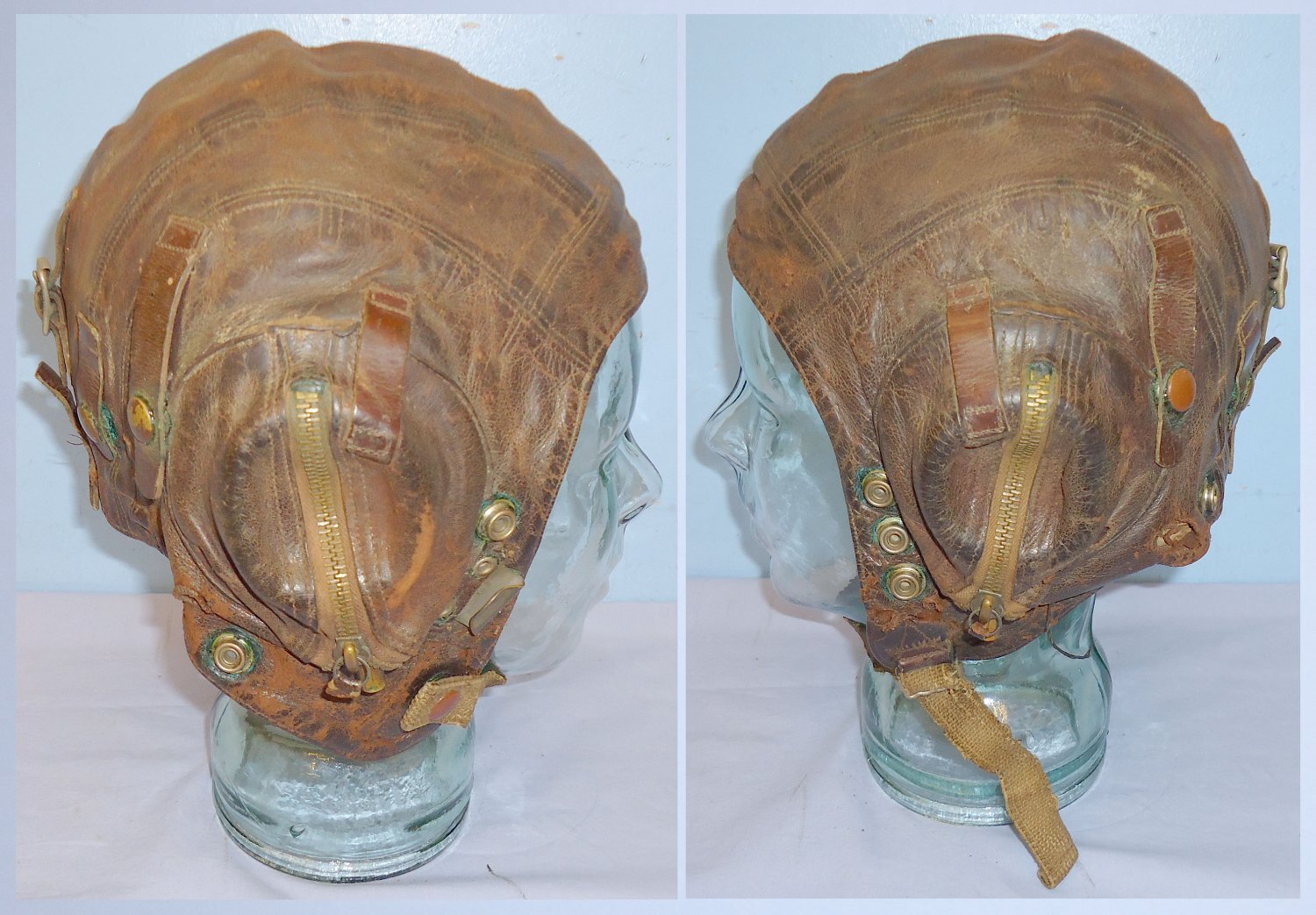 WWII Royal Navy Fleet Air Arm Second Pattern Type C Pilots Flying Helmet. 21667. WWII Royal Navy Fleet Air Arm Second Pattern Type C Pilots Flying Helmet. 21667.   Antique & Militaria