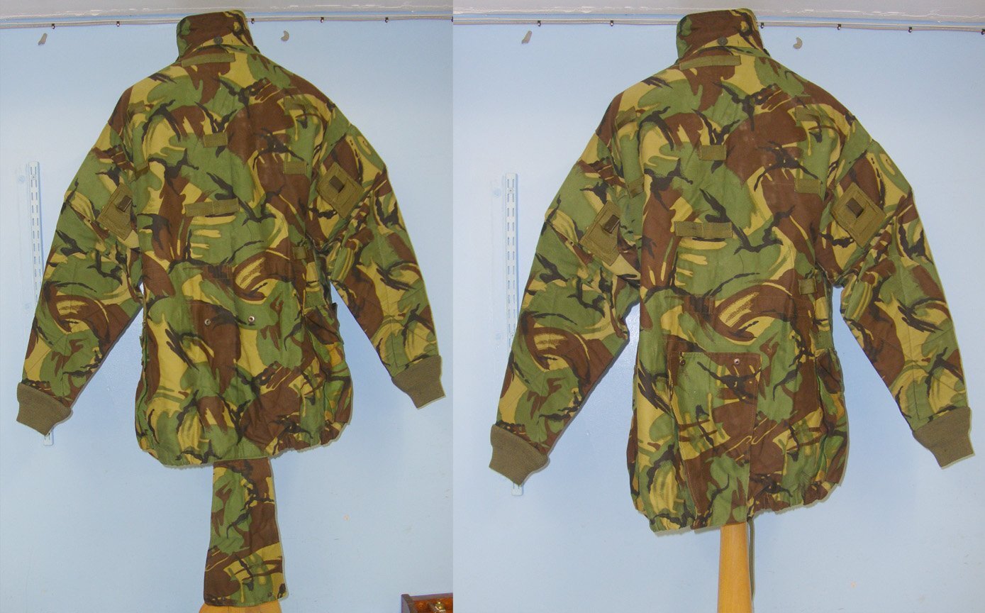  C1980’s 2nd Type British SAS Sniper’s Camouflaged Smock. U 506. C1980’s 2nd Type British SAS Sniper’s Camouflaged Smock. U 506. Clothing
