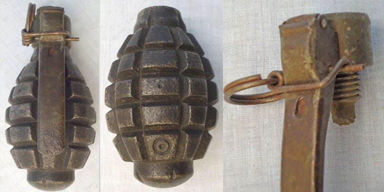  INERT DEACTIVATED. Rare, Polish Pre & Early. WW2 WZ. 33 (Granat Obronny33) Hand Grenade. Sn - 15536 INERT DEACTIVATED. Rare, Polish Pre & Early. WW2 WZ. 33 (Granat Obronny33) Hand Grenade. Sn - 15536  Other Ammunition