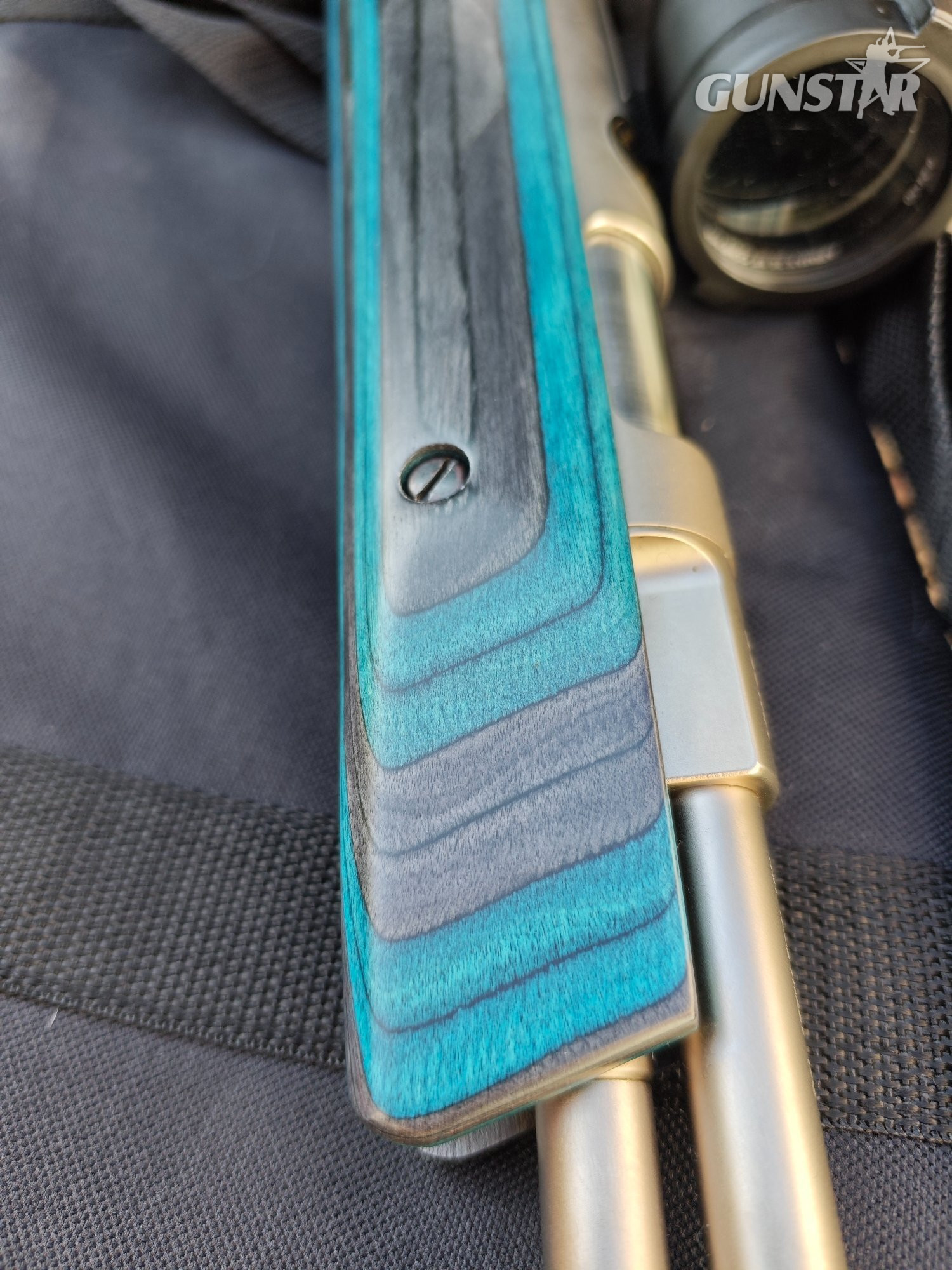 Weihrauch HW97K Blue Laminate with Stainless Steel Action .177 in 