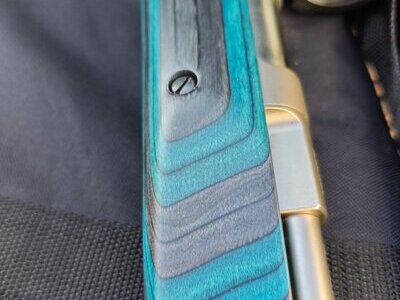 Weihrauch HW97K Blue Laminate with Stainless Steel Action .177
