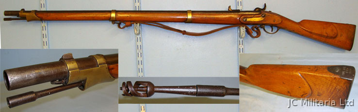Potsdam Arsenal M1809/31 .70 Calibre Muzzle Loading Percussion Rifle Regiment marked ‘20 LWR 8C  Muzzleloader .70 Cal Muzzleloader Rifle