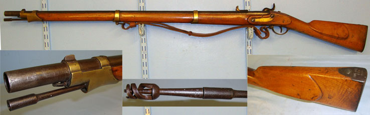 Potsdam Arsenal M1809/31 .70 Calibre Muzzle Loading Percussion Rifle Regiment marked ‘20 LWR 8C  Muzzleloader .70 Cal Muzzleloader Rifle