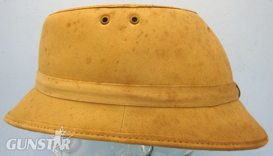  British South Africa Police (BSAP) Shko Style Native Police Constables Helmet With Badge. Sn 13907:58. British South Africa Police (BSAP) Shko Style Native Police Constables Helmet With Badge. Sn 13907:58. Clothing
