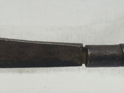 Early 20th Century Large Dock Workers Tobacco Machete Other Blade