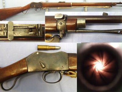 British, Victorian, Volunteer, Martini Henry Mark III .577x .450 Obsolete Centre Fire Calibre Service Rifle. Sn 23199 British, Victorian, Volunteer, Martini Henry Mark III .577x .450 Obsolete Centre Fire Calibre Service Rifle. Sn 23199 Single Shot Obsolete Rifle