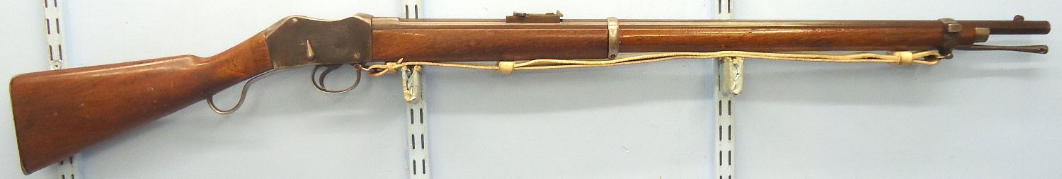 British, Victorian, Volunteer, Martini Henry Mark III .577x .450 Obsolete Centre Fire Calibre Service Rifle. Sn 23199 British, Victorian, Volunteer, Martini Henry Mark III .577x .450 Obsolete Centre Fire Calibre Service Rifle. Sn 23199 Single Shot Obsolete Rifle - {CATEGORY} in 