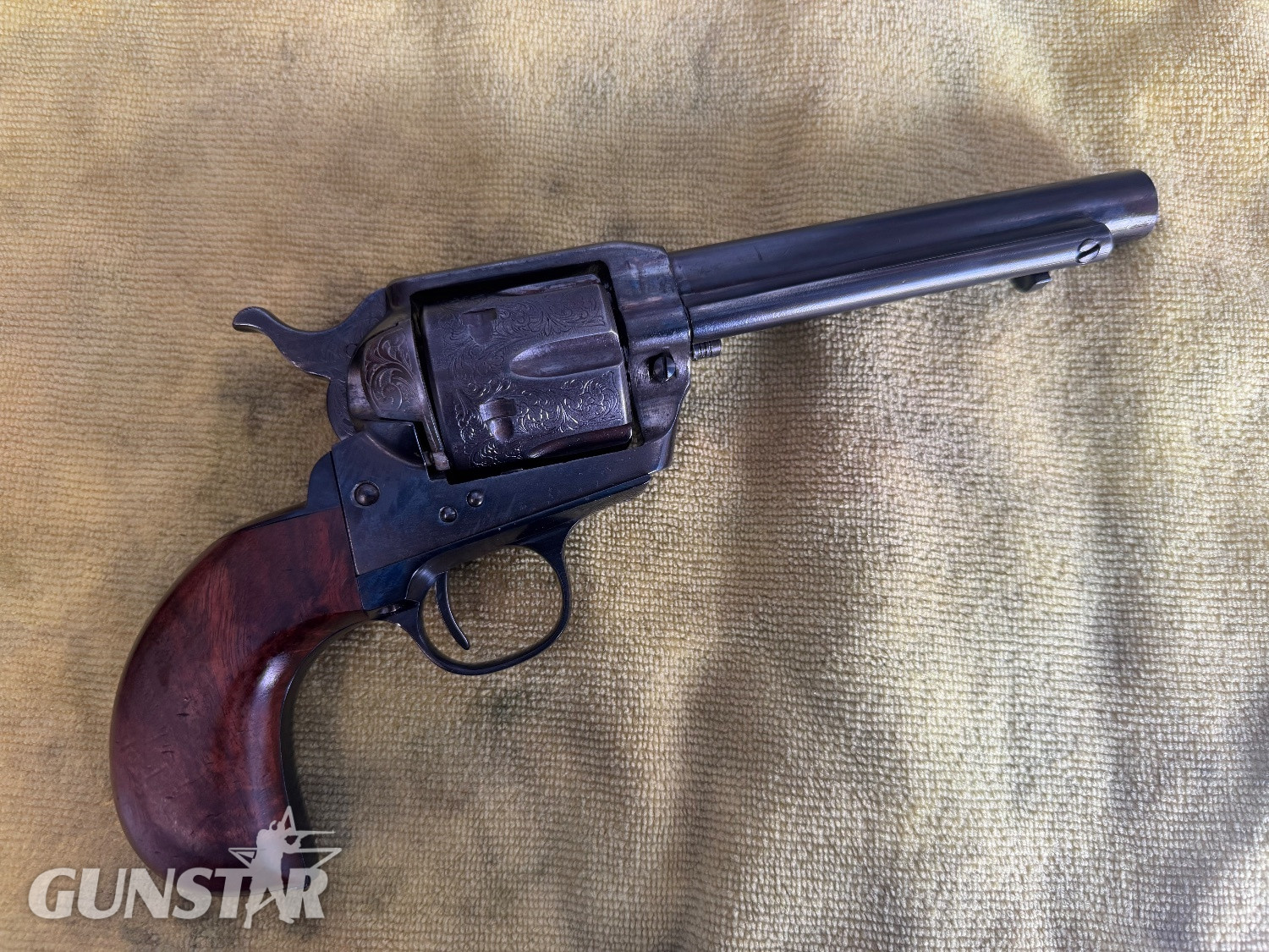 Stafford Hill Colt peacemaker 1873 - Blank Firing in 