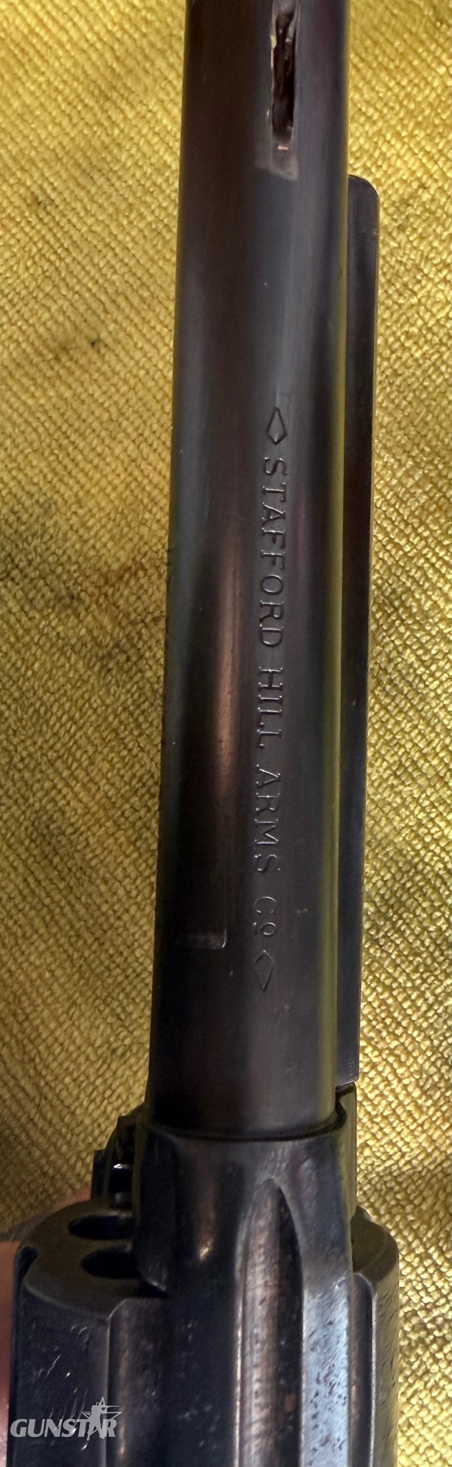 Stafford Hill Colt peacemaker 1873 - Blank Firing