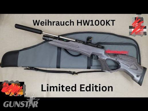 Weihrauch HW100KT Limited Edition Grey .177 in 