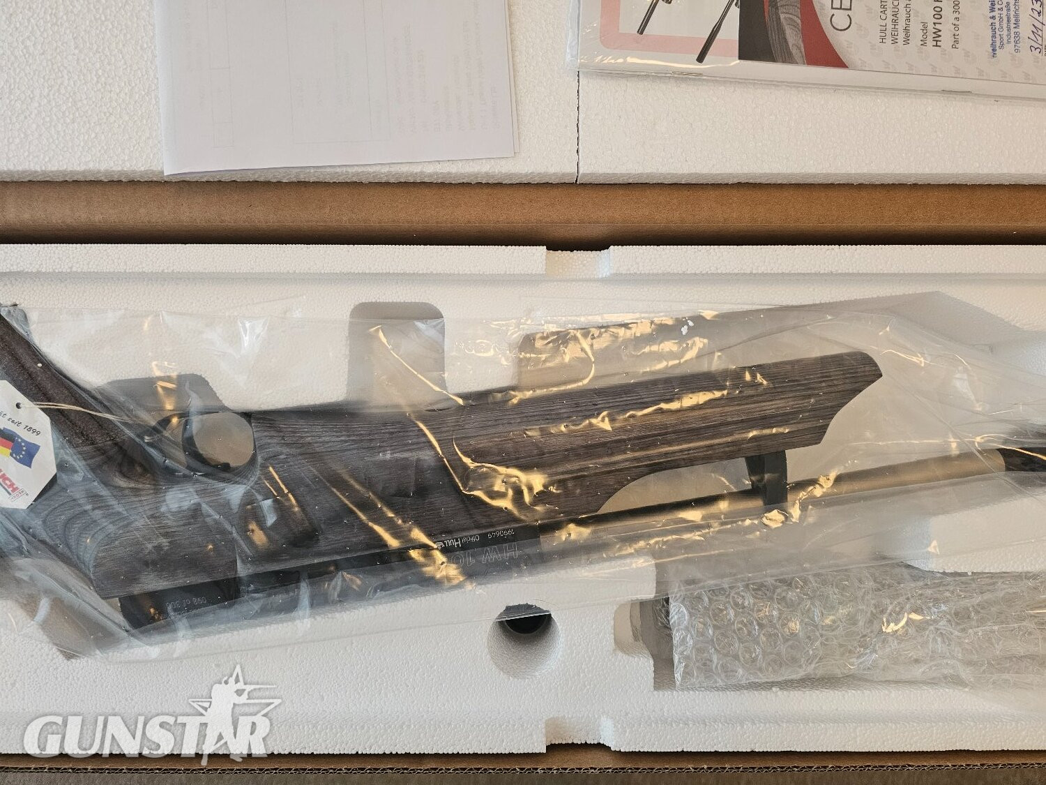 {CATEGORY} - Weihrauch HW100KT Limited Edition Grey .177 in 