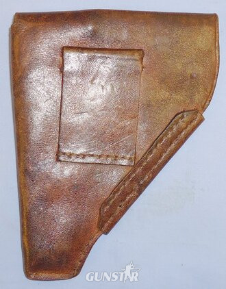  Original WWII German Leather Walther PPK Holster with D.R.G.M. Stamp. L 271  Other Accessory