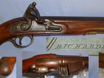 Richards With Brass Fittings, Safety Bolt & Captive Iron Ram Rod. Sn 21393:20 16 Bore/gauge Muzzleloader
