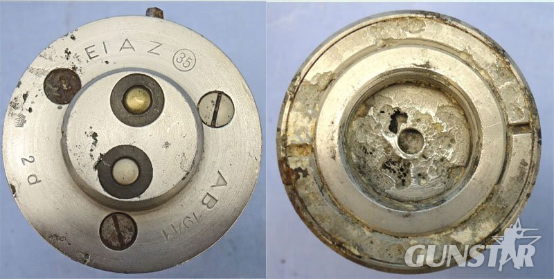 INERT DEACTIVATED, WW2, German No 35 Instant Electrical Bomb Fuze And Bakelite Transit Container. - O 2140 INERT DEACTIVATED, WW2, German No 35 Instant Electrical Bomb Fuze And Bakelite Transit Container. - O 2140  Other Ammunition