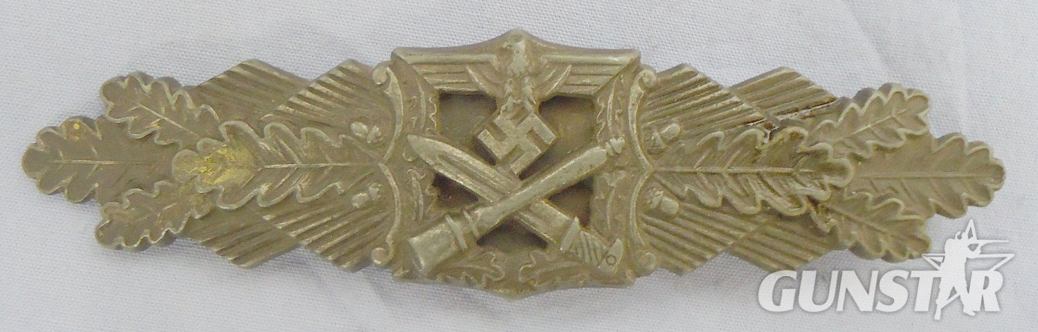 1st Pattern WWII German Close Combat Clasp ‘Nahkampfspange’ Bronze Class. N 146. 1st Pattern WWII German Close Combat Clasp ‘Nahkampfspange’ Bronze Class. N 146.  Antique & Militaria in 