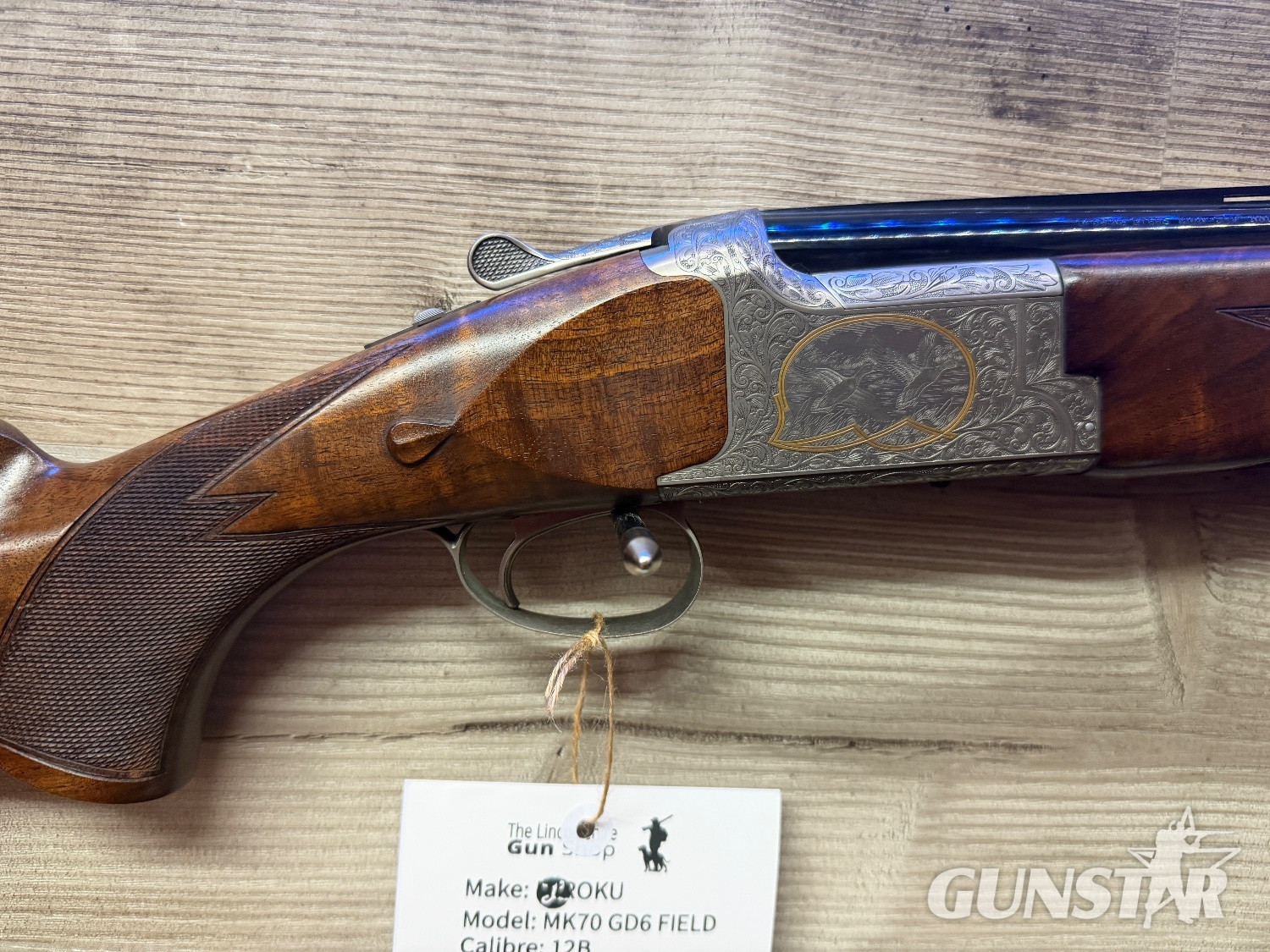  Miroku MK70 Grade 6 Field Over and Under 12 Bore/gauge