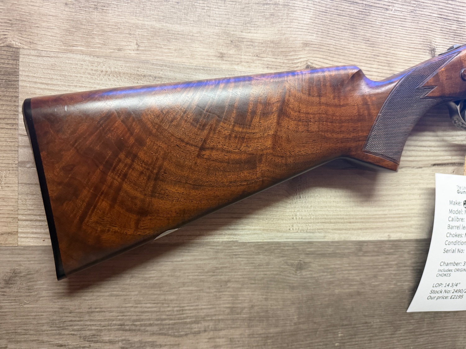 Miroku MK70 Grade 6 Field Over and Under 12 Bore/gauge