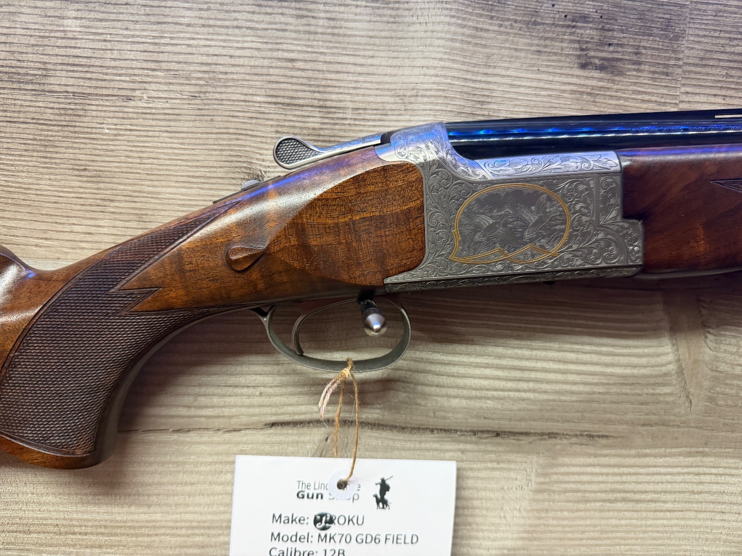  Miroku MK70 Grade 6 Field Over and Under 12 Bore/gauge