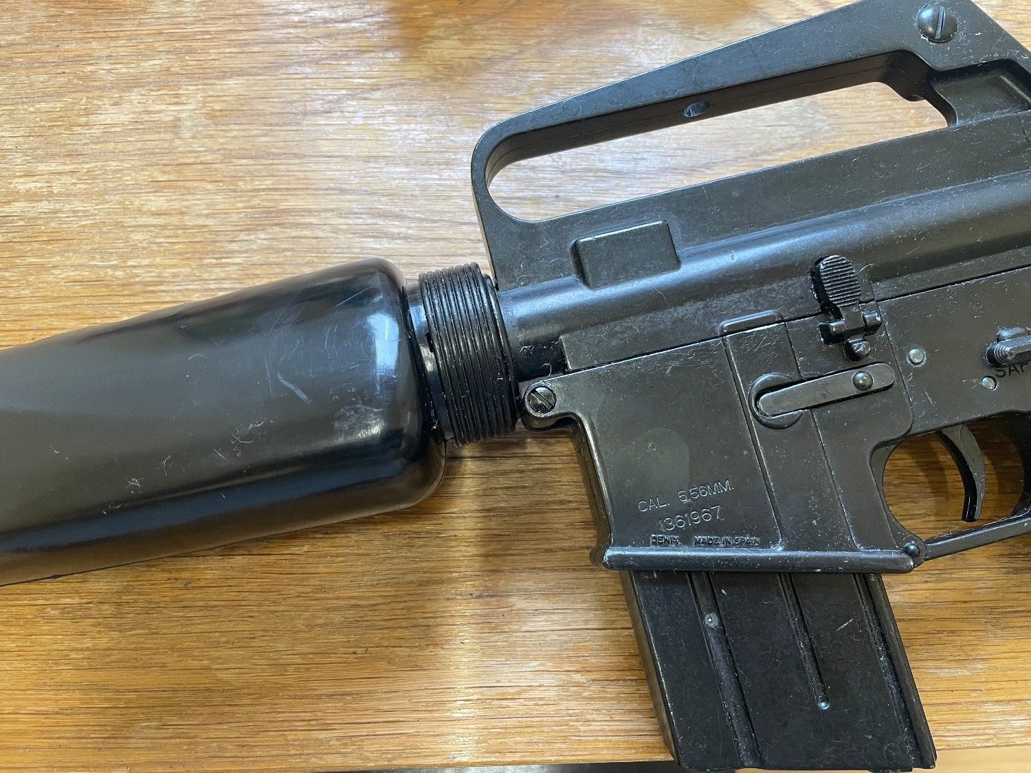 Denix Denix Replica M16A1, Cal.5.5mm. 1361967, 1967 American Assault Rifle in VGC - Non-firing 