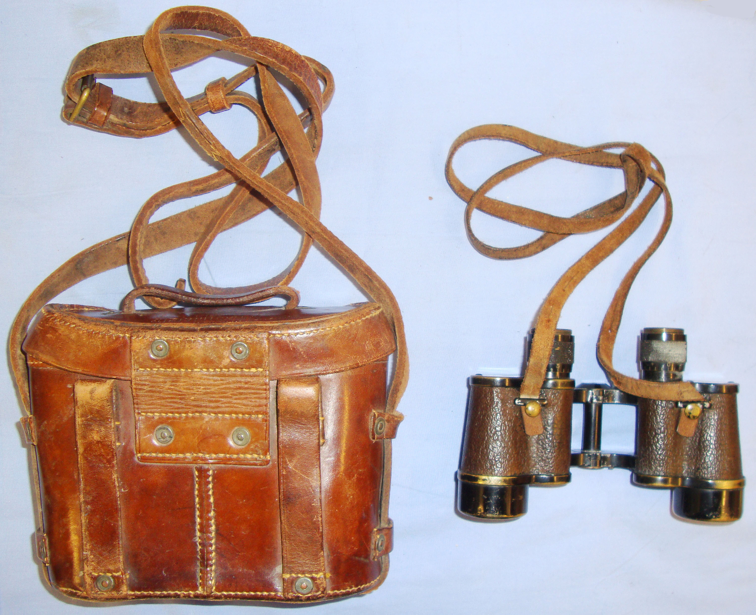  British WWI 1916 Dated Military Carl Zeiss, London Ltd. 6X Magnification Binoculars with Neck Strap and a Dated 1916 Leather Hard Case by A. Argastine & Co Ltd. OPT 796. British WWI 1916 Dated Military Carl Zeiss, London Ltd. 6X Magnification Binoculars with Neck Strap and a Dated 1916 Leather Hard Case by A. Argastine & Co Ltd. OPT 796. Sight & Optic